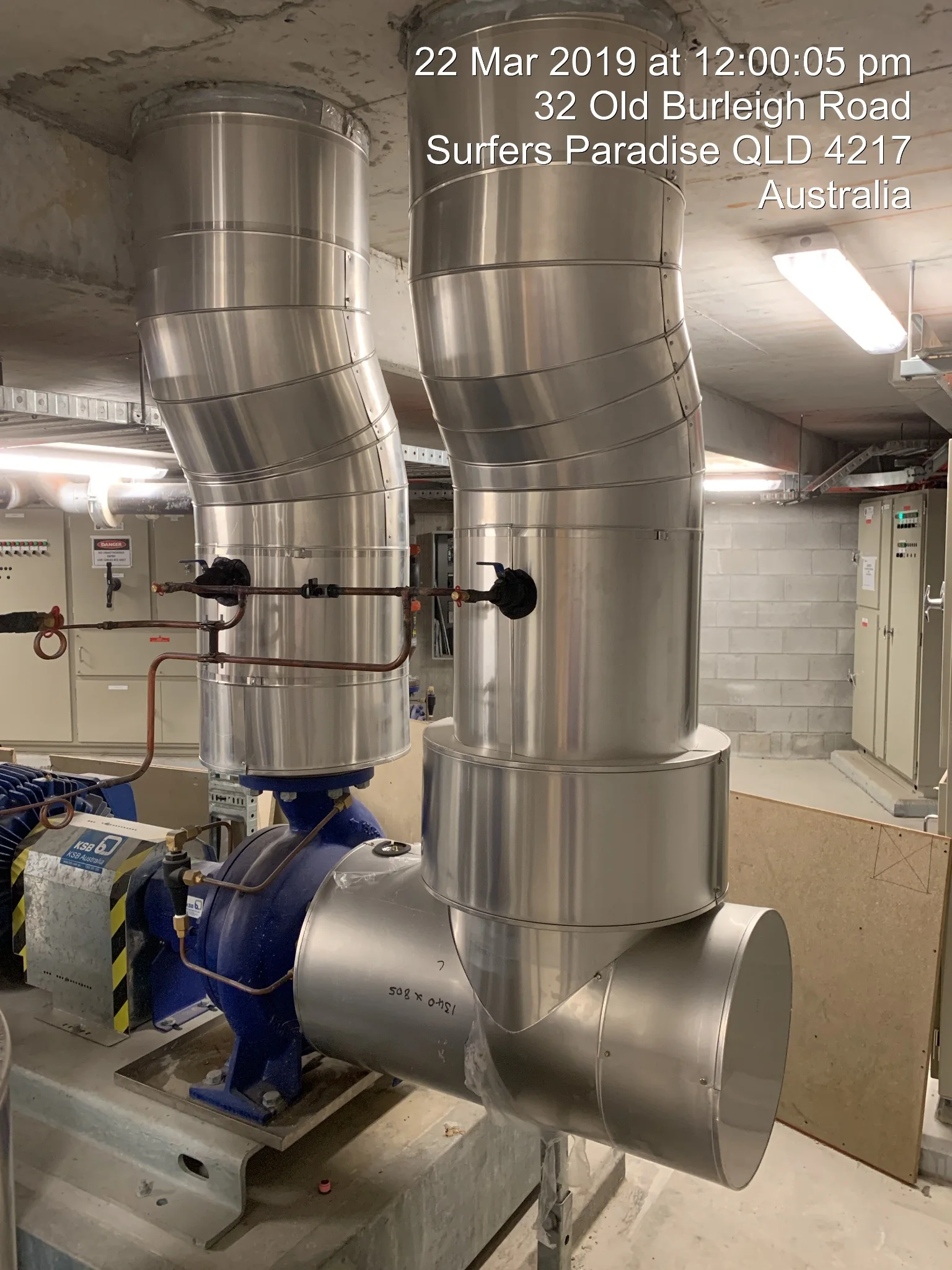 Commercial pipework & pump installation — Insulation GC