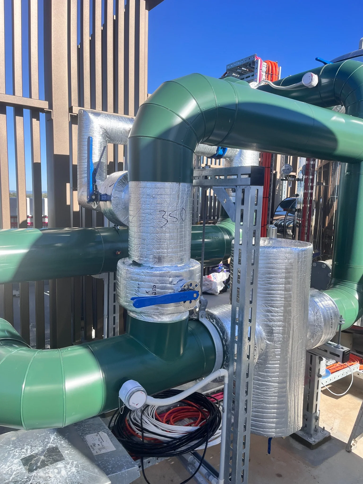 Mechanical plant & pipework — Insulation GC