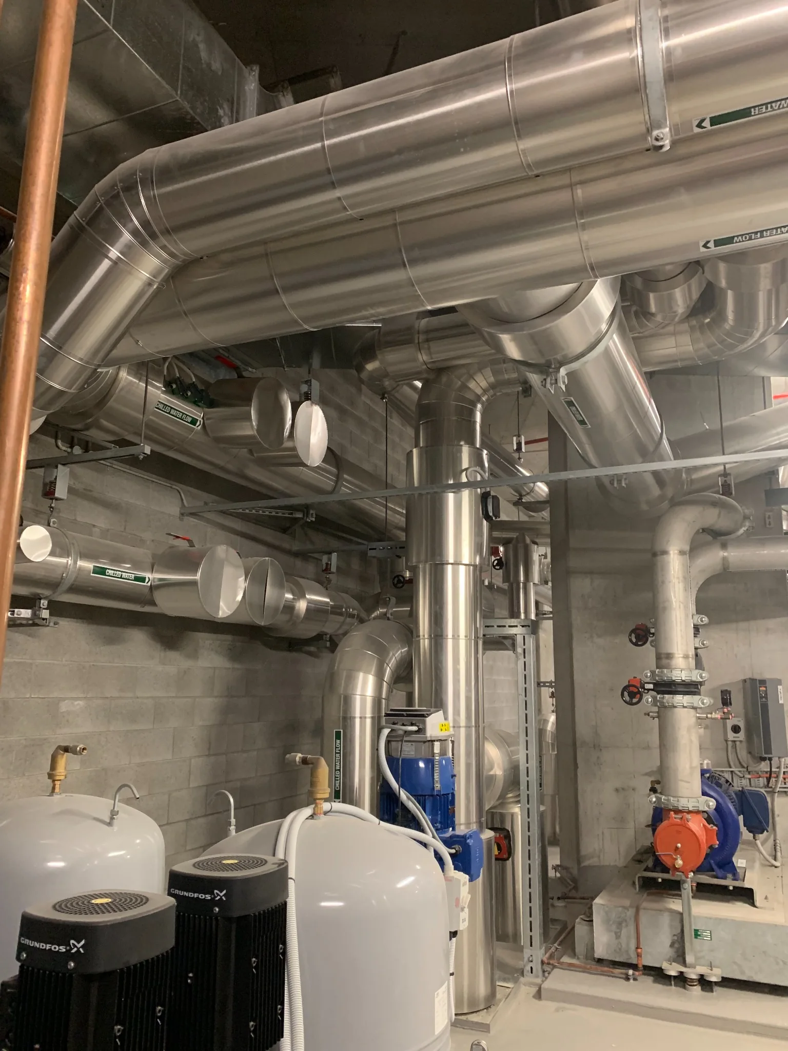 Mechanical plant & pipework — Insulation GC