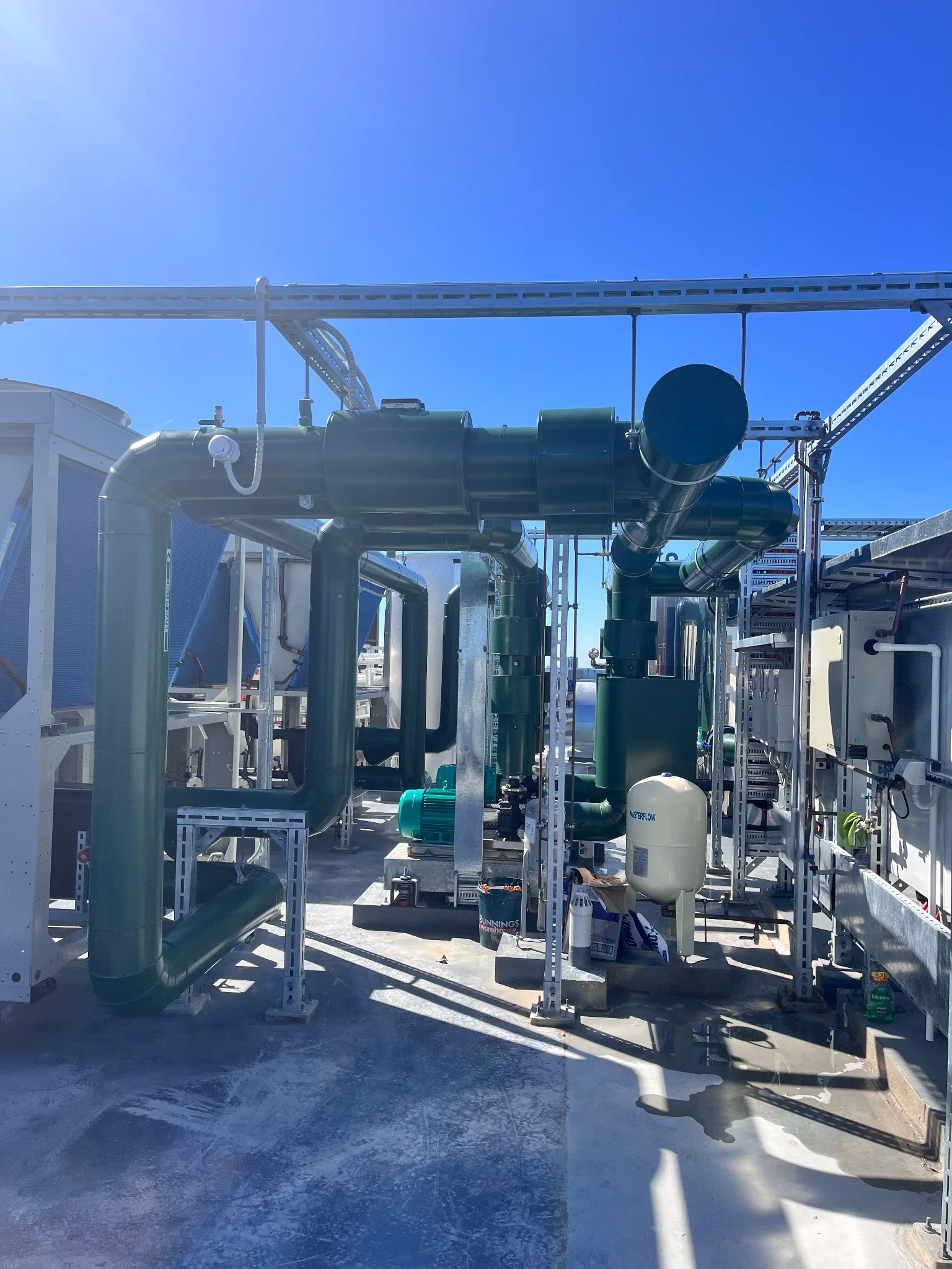 Mechanical plant & pipework — Insulation GC