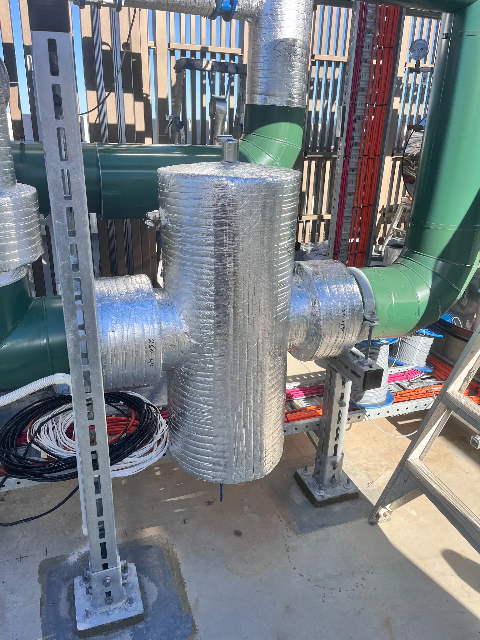Mechanical plant & pipework — Insulation GC