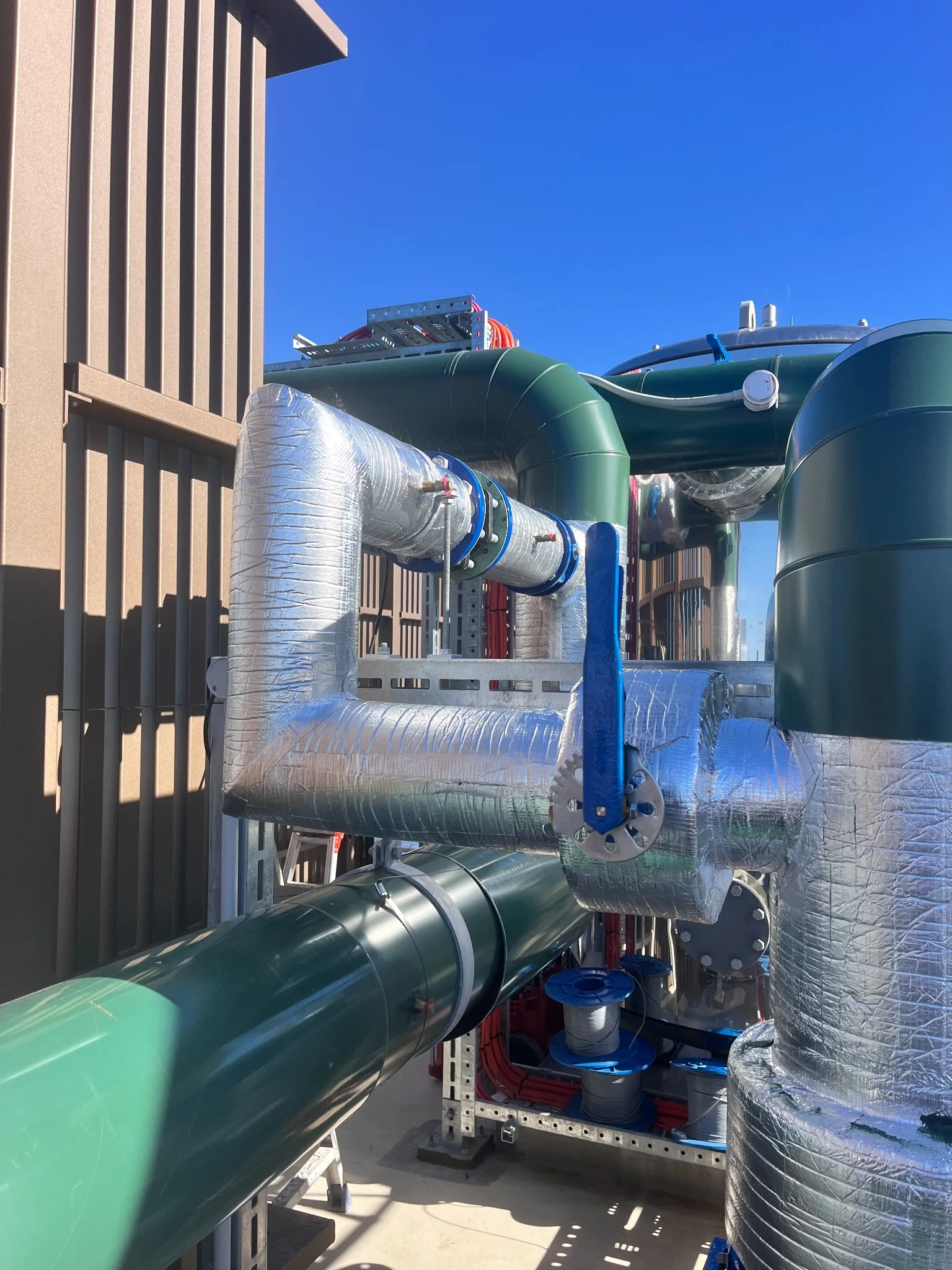 Mechanical plant & pipework — Insulation GC
